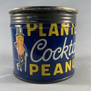 Antique Planters Peanut Can